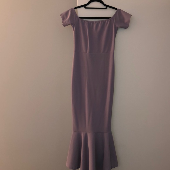 LILAC MERMAID DRESS - Picture 2 of 4